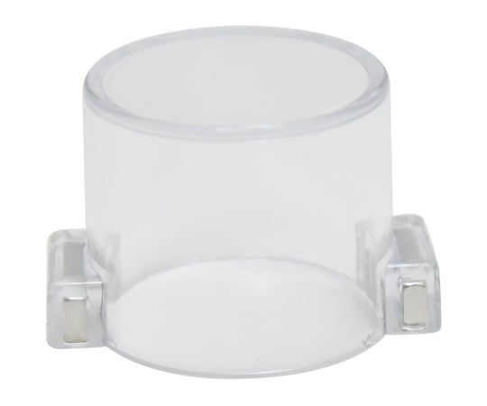 誤操作防止スイッチカバー（マグネット） 透明 丸型　J2552 1個