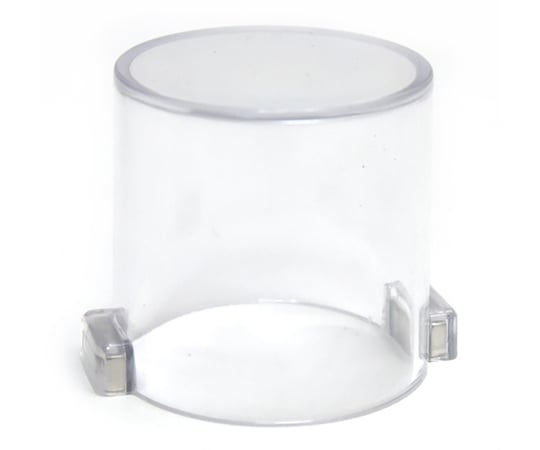 誤操作防止スイッチカバー（マグネット） 透明 丸型　J2554 1個