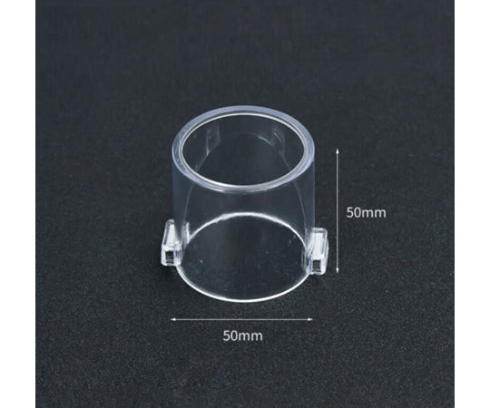 誤操作防止スイッチカバー（マグネット） 透明 丸型　J2554 1個