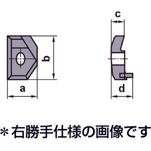 三菱　旧ＭＧバイトホルダ用部品　クランプ駒　MTK2L　1 個