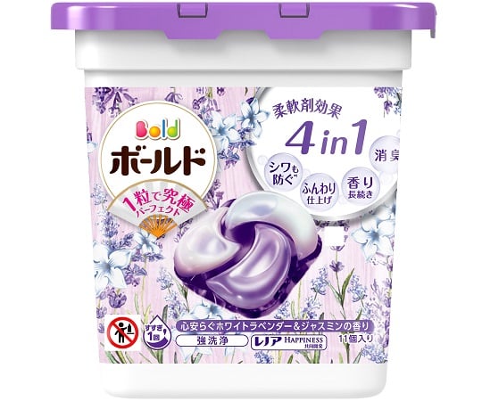 ボールド ジェルボール4D ホワイトラベンダー＆ジャスミンの香り 本体 11個入 11個入
