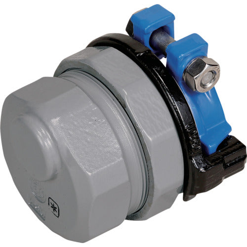 ＳＫカワニシ　高密度ポリエチレン管用継手　ＳＫＸパイプエンド　ＩＳＯ−Ｐ５０　SKX-END-ISO-P50　1 個