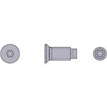 三菱　切削工具用部品　クランプねじ　NS404W　1 個