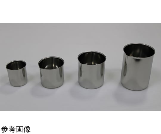 サニタリー口付ビーカーSUS316L 300mL 持手なし　OM49-102 1個
