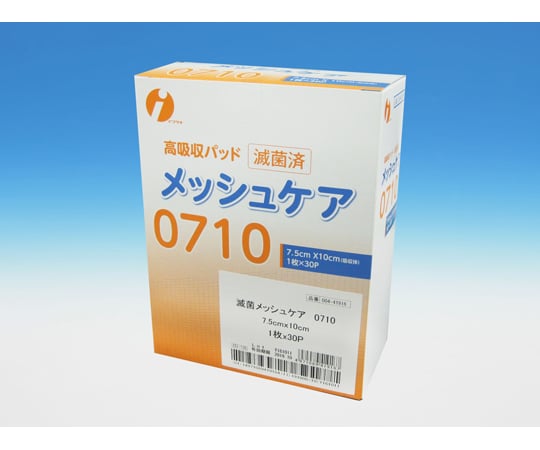 Sterile Mesh Care 0710 7.5 x 10 cm 1 piece x 30 packs 004-41916 1 box (30 pieces)