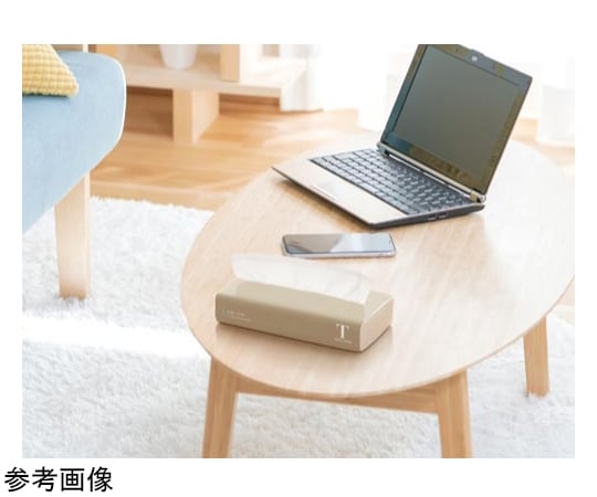 FSC®認証パルプピローティシュー ナチュラル 1パック（5個入）　3734-1657 1パック(5個入)