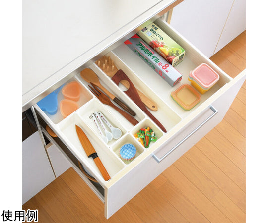 Drawer Organizer Case White 7P 1 set (7 pieces) #6002 1 set (7 pieces)