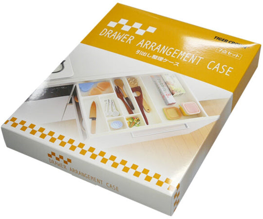 Drawer Organizer Case White 7P 1 set (7 pieces) #6002 1 set (7 pieces)