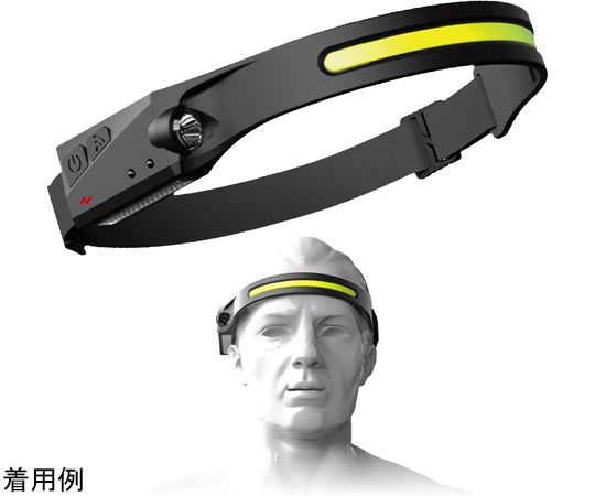 충전식 헤드라이트 초경량 터치리스 센서 탑재 TRM-HD003 1개