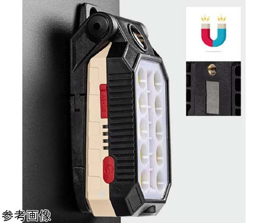 LED 워크라이트 충전식 카라비나 후크・마그넷 부착 TRM-WL005 1개