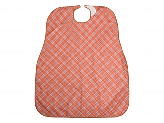 Special clothing Meal apron (super water repellent) Orange check