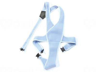 特殊衣料車椅子ﾍﾞﾙﾄ ﾌﾞﾙｰ L