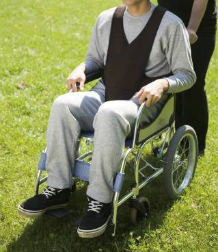 특수 의류 휠체어 벨트 차 M