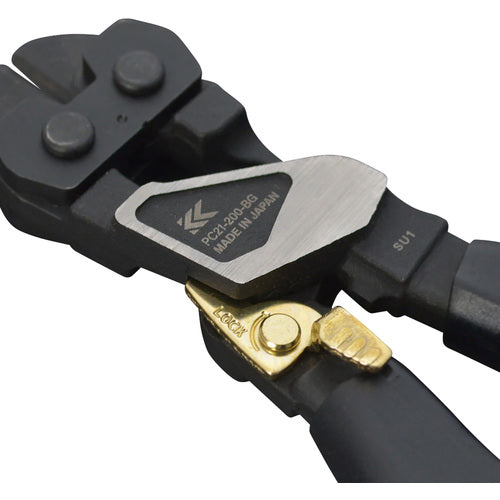 Fujiya Forged Handy Clipper (Black and Gold) PC21-200-BG 1 piece