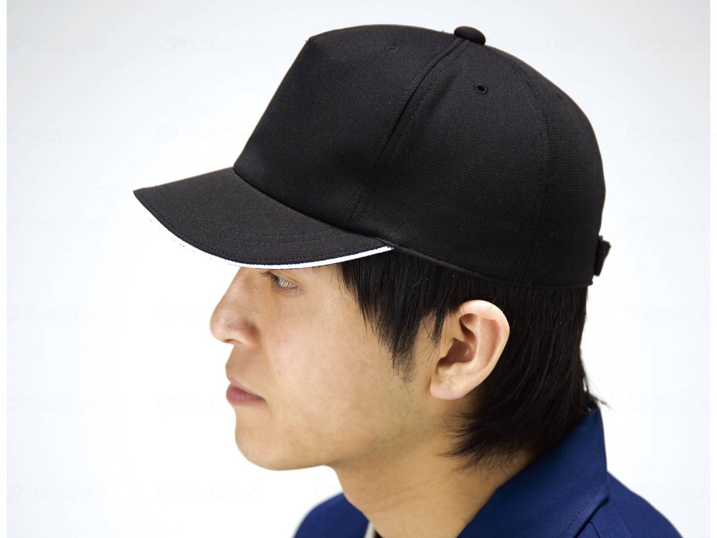 特殊衣料abonet JOB ﾗｳﾝﾄﾞ ｽﾐｷｬｯﾌﾟ ﾈｲﾋﾞｰ 6㎝