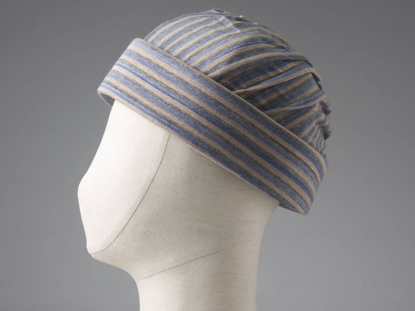 Special clothing abonet home Pintuck N Stripe Blue 56-58