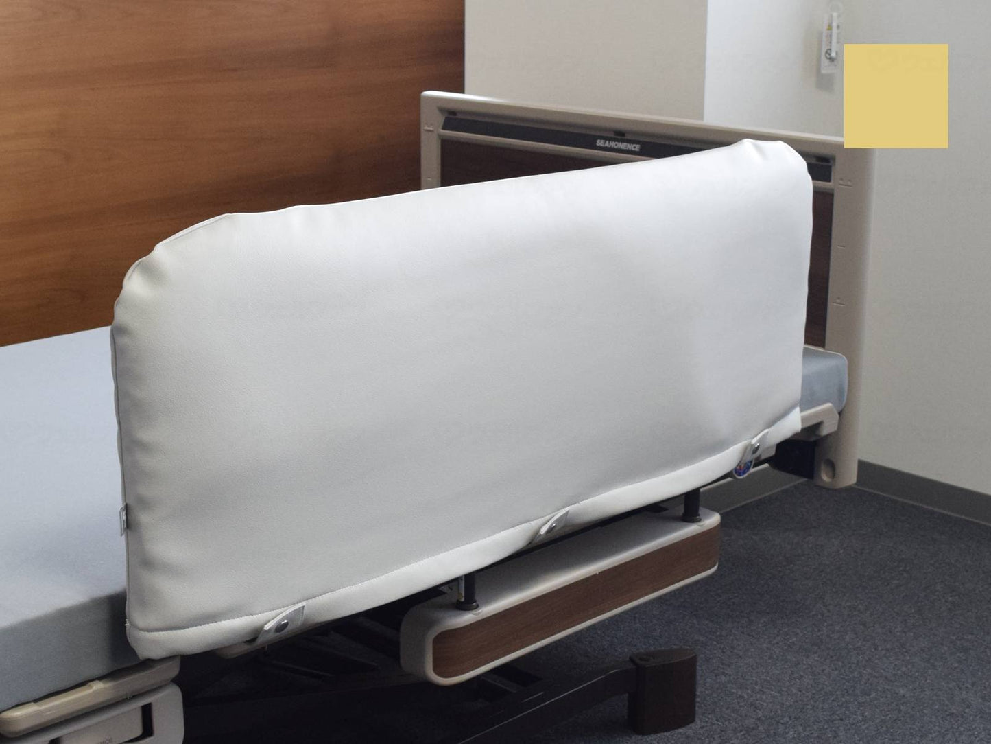 Special clothing side rail cushion cover (double sided) Yellow L