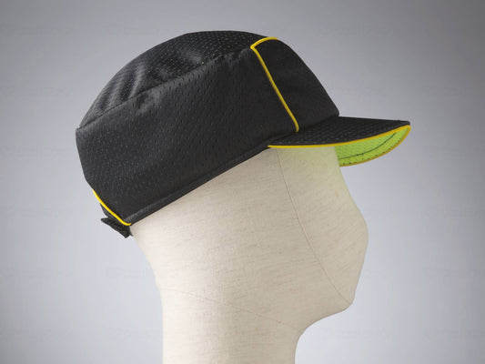 特殊衣料abonet+JARI ｷｬｯﾌﾟﾒｯｼｭ ｲｴﾛｰ