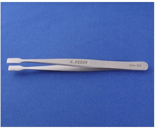 플랫 핀셋 120mm 34A-SA 1개