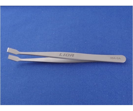 플랫 핀셋 117mm 36A-SA 1개