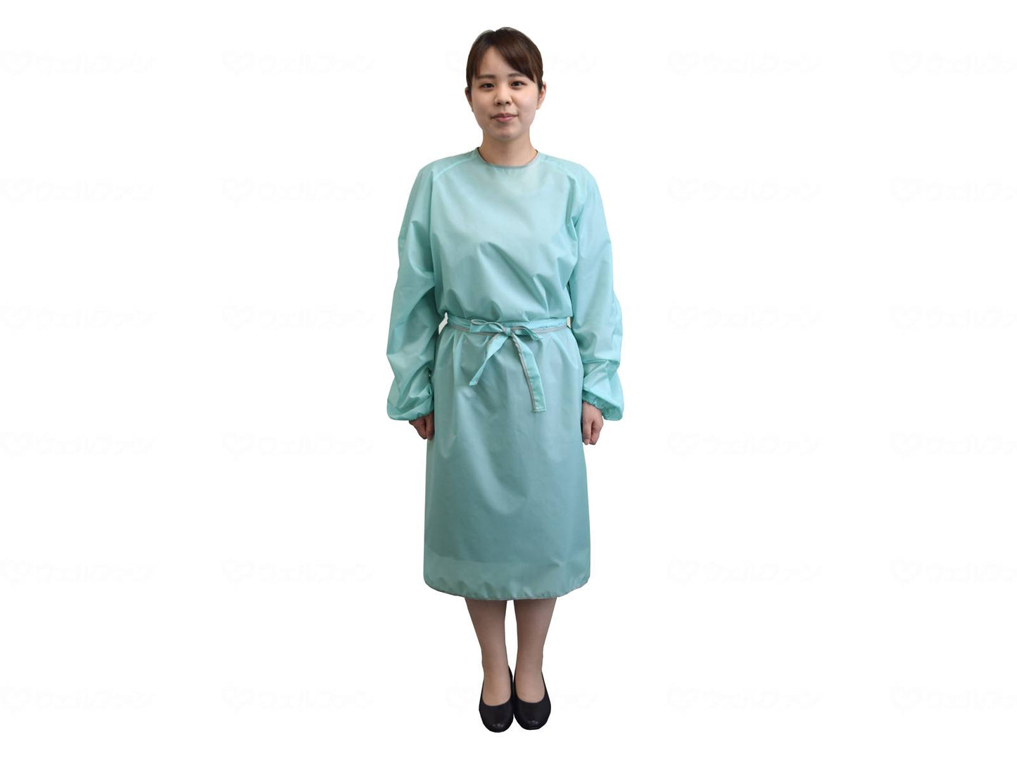Special clothing washable protective gown Mint green L-LL