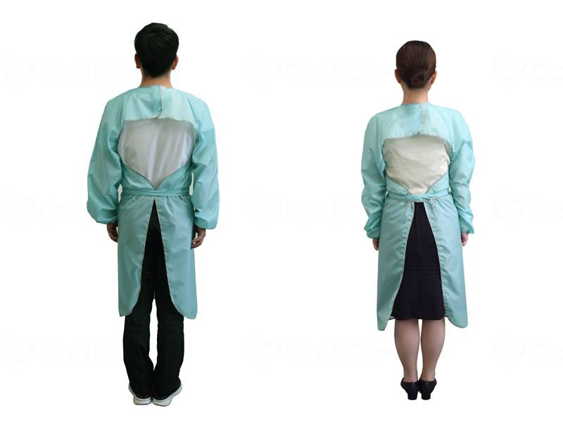 Special clothing washable protective gown, white, ML