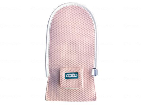 特殊衣料まもっ手 ｿﾌﾄ ﾌﾟｯｼｭﾎﾞﾀﾝ ﾋﾟﾝｸ ﾌﾘｰ