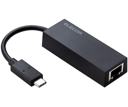 有線LANアダプタ Giga対応 USB 5Gbps Type-C ブラック　EDC-GUC3V2-B 1個