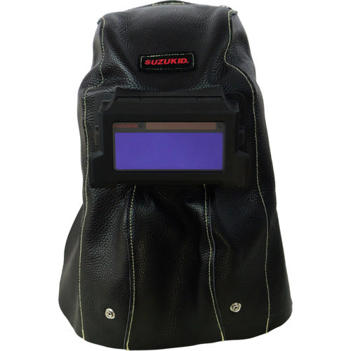 SUZUKID 액정식 자동 차광 용접 가죽면 KUROKAWA-auto- KKA-200 1개