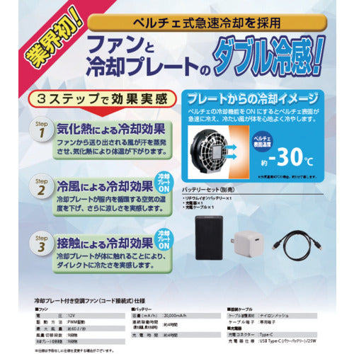 Ｃｒｏｓｓ−ｆａｎ　ＥＸ　ペルチェ付空調ファン　スターターキット　ＳＫＴーＣＳ５０　SKT-CS50　1 式
