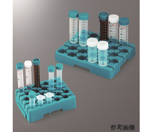 Tube rack for 25 tubes, 178 x 214 x 31 mm, 2750, 1 piece