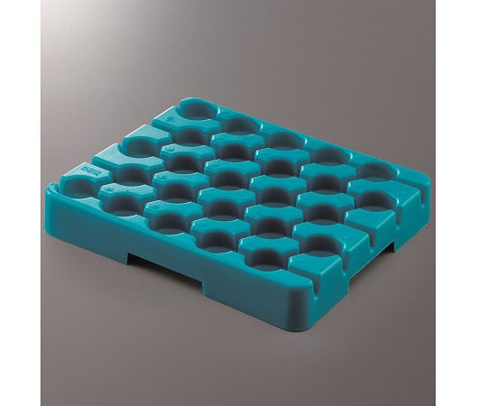 Tube rack for 25 tubes, 178 x 214 x 31 mm, 2750, 1 piece