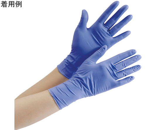 니트릴 장갑 벨테 701H 파우더 프리 두꺼운(100장입) M사이즈 VERTE-701H-M 1상자(100장입)