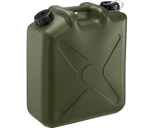 扁平缶 両口 20L ノズル無 モスグリーン　0207MG 1個