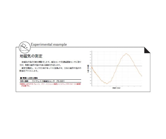 ワイヤレス3軸磁気センサ PS-3221　101-398 1台