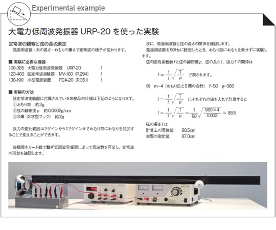 大電力低周波発振器 URP-20　108-385 1台