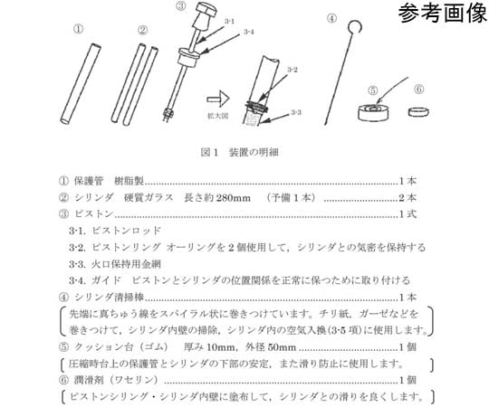 圧気発火器AH-1・5用Oリング 10個組　191372 1組(10個入)