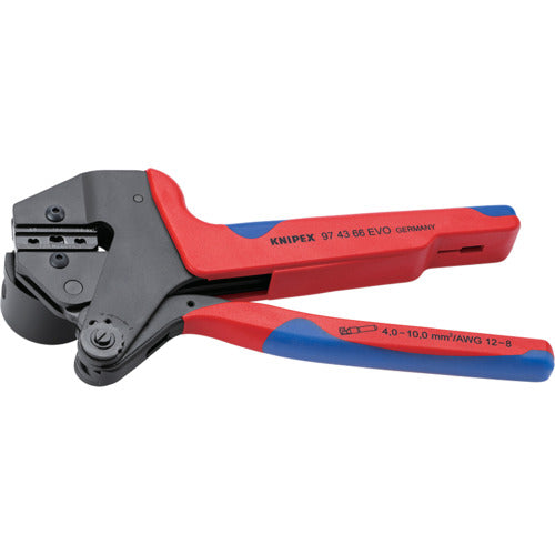 KNIPEX Crimping System Pliers MC4 EVO2 for Solar Connectors 9743-66EVO 1 piece