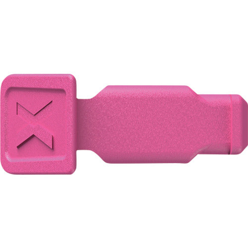 ＫＮＩＰＥＸ　カラーコードクリップ　マゼンタ（１０ピース入り）　0061-10CM　1 箱