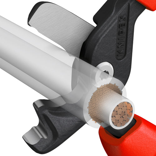 KNIPEX Step Cut XL Insulated Cable Cutter 225mm 9518-225 1 piece