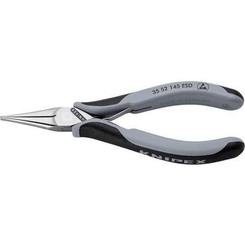 KNIPEX Electronics Pliers, Anti-Static Type, 3552-145ESD, 1 Pair