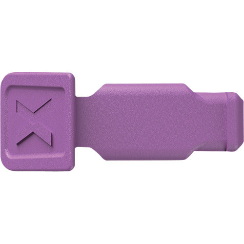 ＫＮＩＰＥＸ　カラーコードクリップ　バイオレット（１０ピース入り）　0061-10CV　1 箱