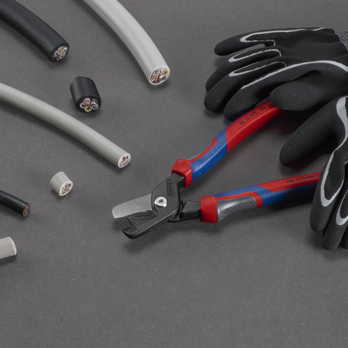 KNIPEX 스텝 컷 XL 케이블 커터 225 mm 컴포트 핸들 9512-225 1 丁