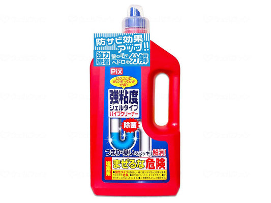 ライオンケミカルPix強粘度ｼﾞｪﾙﾀｲﾌﾟﾊﾟｲﾌﾟｸﾘｰﾅｰ ｹｰｽ 800g