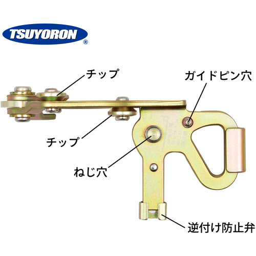 ＴＳＵＹＯＲＯＮ　取元クランプ２　TC-2-JAN-HD　1 個