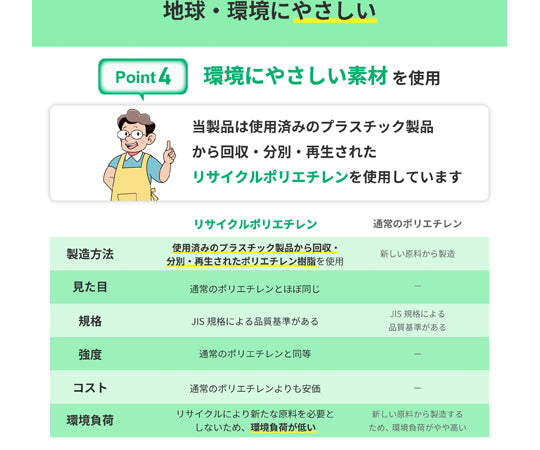 재활용 원료 사용 쓰레기 봉투 유백 반투명 45L 100장입 0.012×650×800mm 01230450 1팩(100장입)