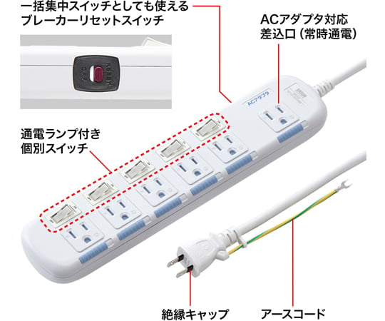 省エネタップ　TAP-S10N2-2 1セット