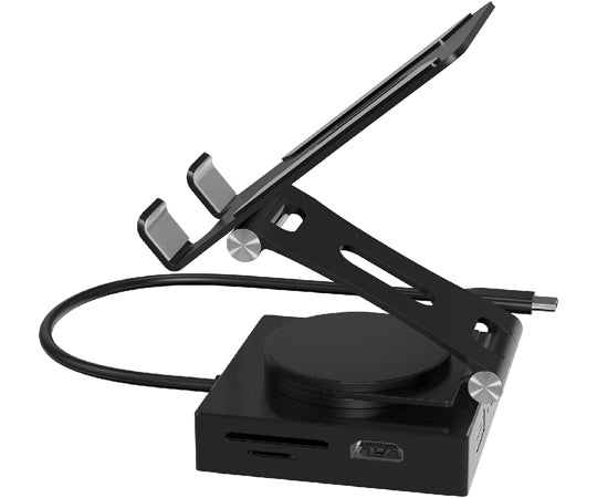 10in1 스탠드형 USB Type-C 도킹 스테이션 L-CH10-S 1개