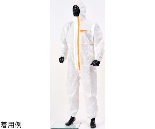 化学防護服 LIVMOA®4500AS 耐水圧・帯電 L 1枚　H-11-001-L 1枚