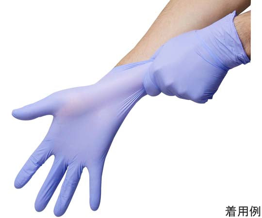Nitrile gloves, thin, blue, M, powder-free, 1 box (100 pieces) AG7230M 1 box (100 pieces)
